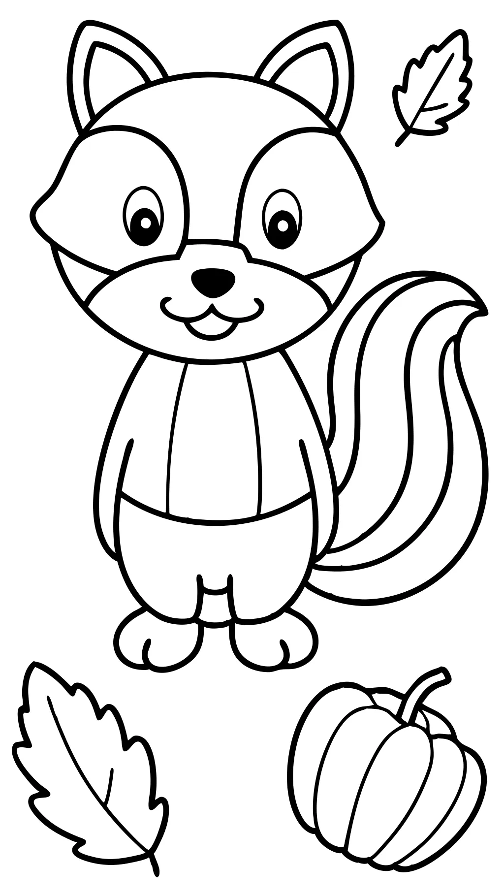 fall coloring pages preschool